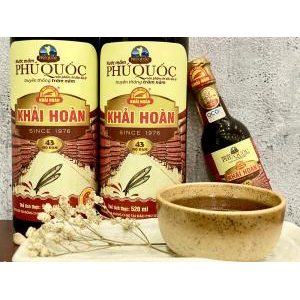 Nước Mắm Truyền Thống Khải Hoàn 43N - Chai 1 Lít